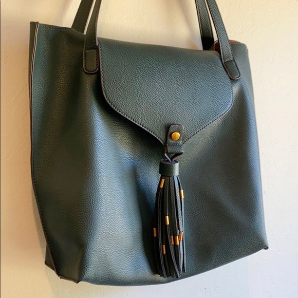 Emerald green tote 👜 - Picture 1 of 4